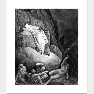 High Resolution Gustave Doré Illustration The Shade of Thaïs Posters and Art